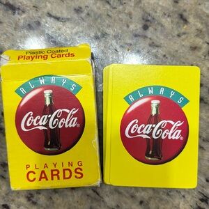 1994 Coca cola playing cards. Excellent condition